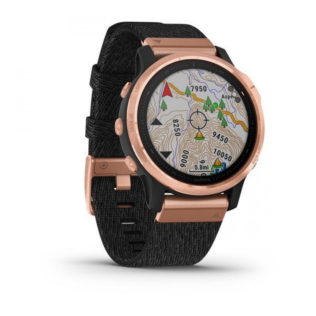 garmin rose gold and black